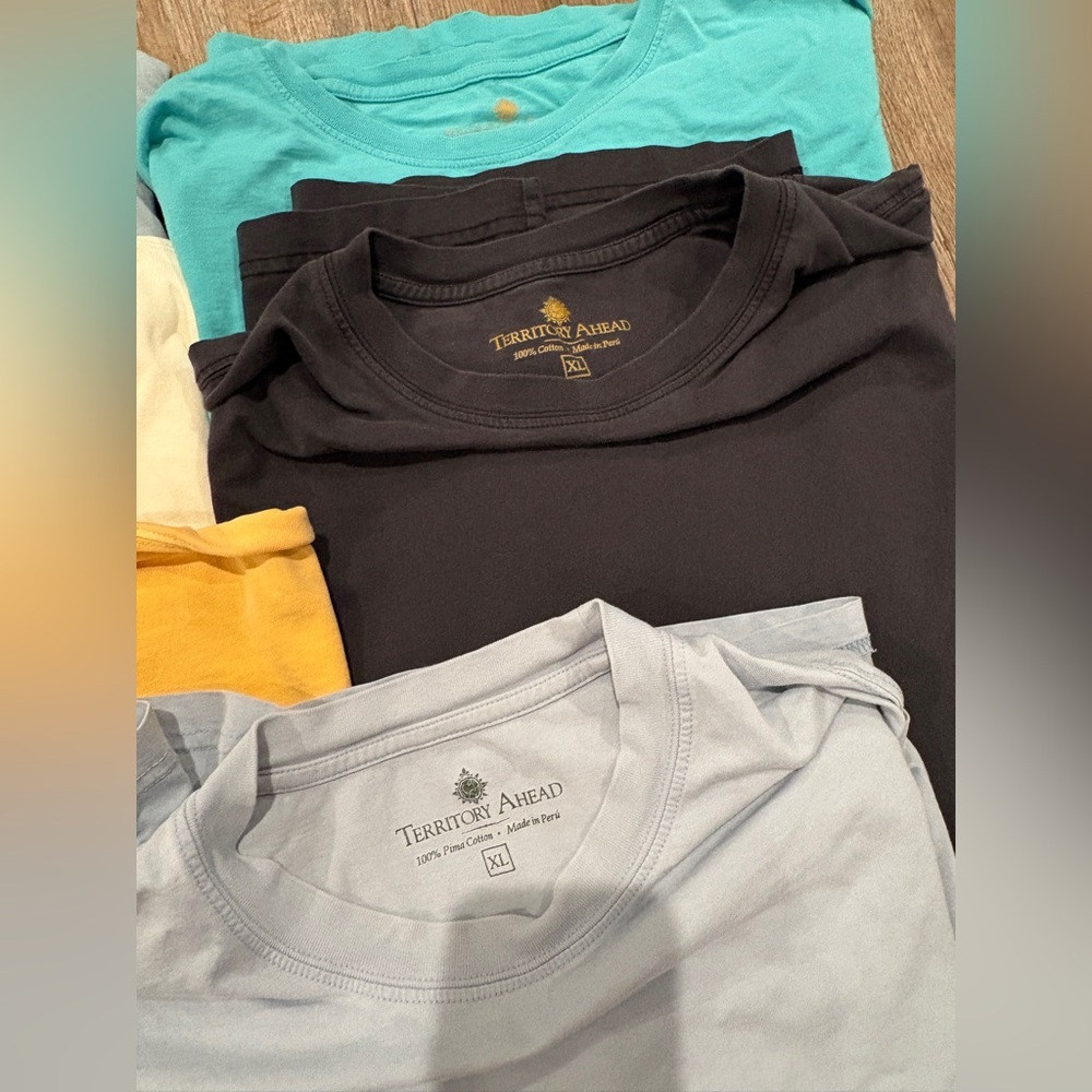 Territory Ahead Men’s T shirt bundle XL - Picture 2 of 4